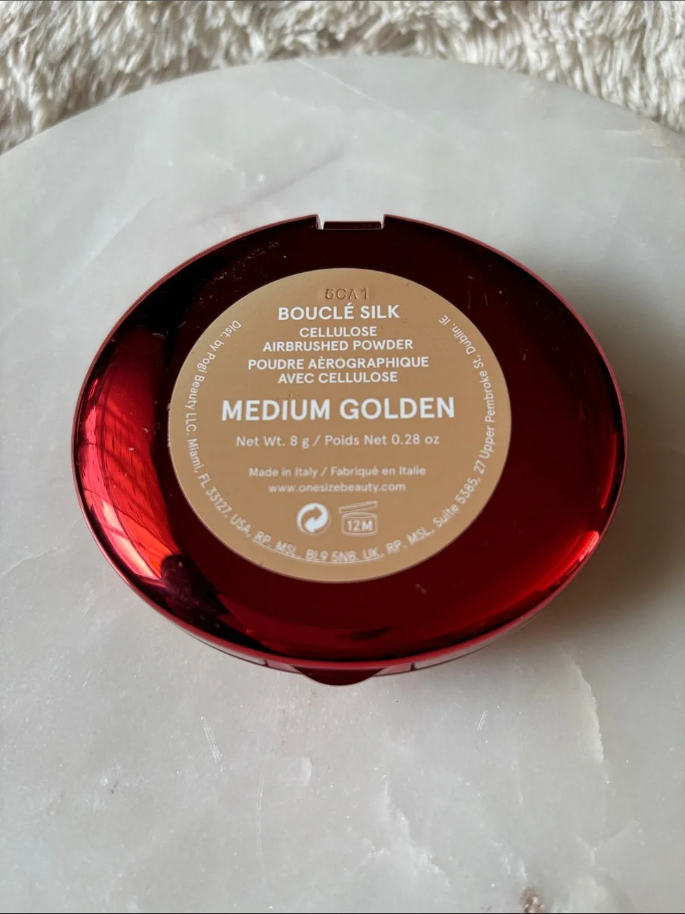 ONE/SIZE Boucle Silk Powder in MEDIUM GOLDEN
